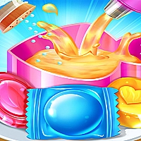 Sweet Candy Maker - Lollipop & Gummy Candy Game Cover