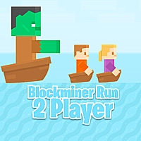 Blockminer Run Two Player Game Cover