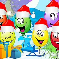 Christmas Balloons Bursting Game Cover
