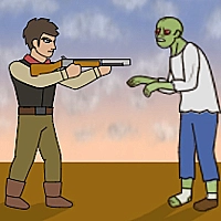 Cowboy Survival Zombie Game Cover