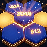 Hexa Merge 2048: Puzzle Game Cover