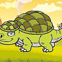 Ice Age Funny Dinosaurs Coloring  Game Cover
