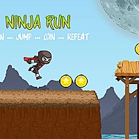 Ninja Run - Fullscreen Running Game Cover