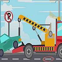 Towing Trucks Differences Game Cover