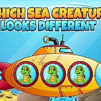 Which Sea Creature Looks Different Game Cover