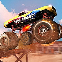 Monster Truck Stunt Racer Game Cover