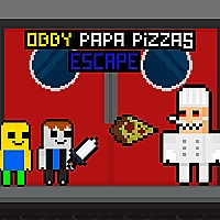 Obby Papa Pizzas Escape Game Cover