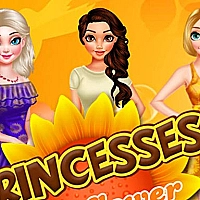 PRINCESSES SUNFLOWER DELIGHT Game Cover