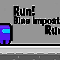 Run Blue İmposter Run Game Cover