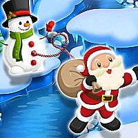 Santa SnowMan Jump Game Cover