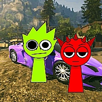 Sprunki Gangster Mafia Game Cover