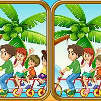 Summer Beach Differences Game Cover