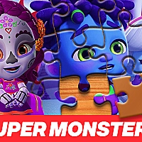 Super Monsters Jigsaw Puzzle Game Cover