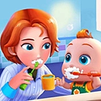 Baby Good Habits - Learn To Be A Baby Game Cover