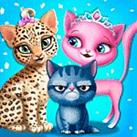 Cat Hair Salon Game Cover