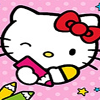 Color & Paint By Number With Hello Kitty Game Cover