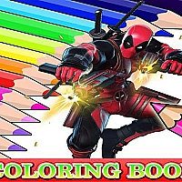 Coloring Book for Deadpool Game Cover