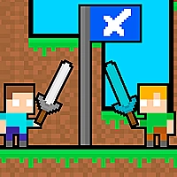Friends Battle Swords Drawn Game Cover