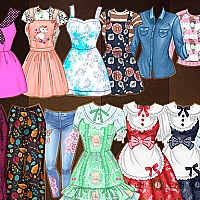 Kawaii High School Fashion for Girl Game Cover