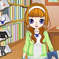 Library Girl Dressup Game Cover