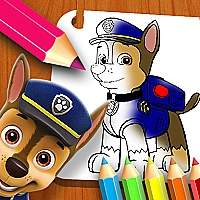 PAW Patrol Coloring Book html5 Game Cover