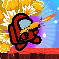 Among Us Commander Shoot Zombies Game Cover