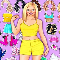 Baby Girl Dish Washing & Dress-Up Game Cover
