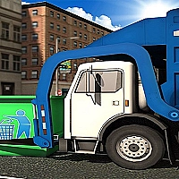 City Garbage Truck Simulator Game Cover
