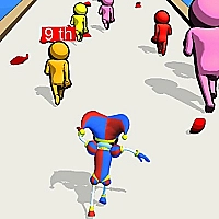 Digital Circus Run And Shoot Game Cover