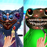 Huggy ASMR Monster Makeover Game Cover