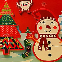 New Year Winter Fun Puzzle Game Cover