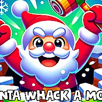 Santa Whack a Mole Game Cover
