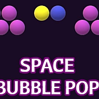 Space Bubble Pop Game Cover