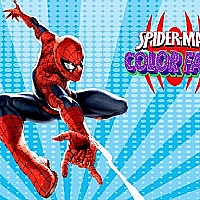 Spiderman Color Fall - Pill Pull Game Cover