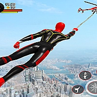Spiderman Rope Hero 3D Game Cover