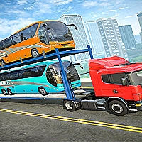 City Bus Transport Truck Free Transports Game Cover