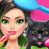 Dog Cat Surprise Pet Spa Game Cover