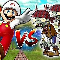 Fat Mario vs Zombies Game Cover