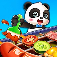 Little Pandas Food Cooking Game Cover