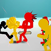 Stickman Street Fighting Game Cover