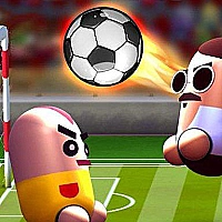 2 Player Head Soccer Game Cover