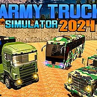 Army Truck Simulator 2024 Game Cover