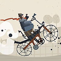 Biker Street Game Cover