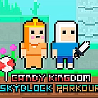 Candy Kingdom Skyblock Parkour Game Cover