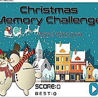 Christmas Memory Challenge Game Cover