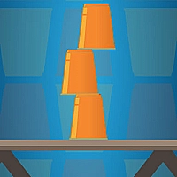 Cups Tower Builder Game Cover