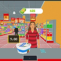 Market Shopping Simulator Game Cover