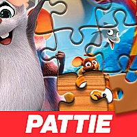 Pattie et la colère de Poséidon Jigsaw Puzzle Game Cover
