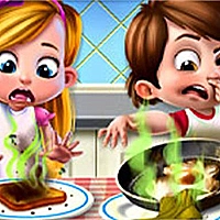 Daddy Housework Little Helper Game Cover