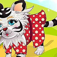 Little Tiger Dress Up Game Cover